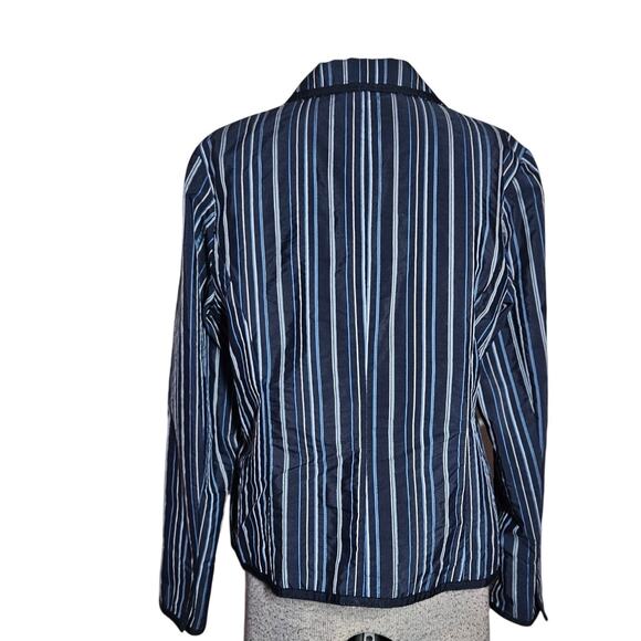 Pendleton Pinstriped Blazer Jacket Size Large - Picture 3 of 4